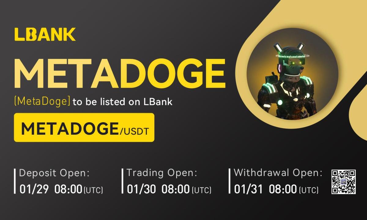 LBank Exchange Will List MetaDoge (METADOGE) on January 30, 2023