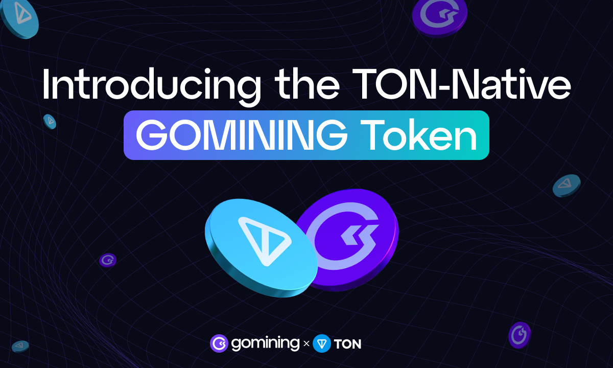 GoMining lança campanha de cashback para comemorar o lançamento do token TON-Native GOMINING