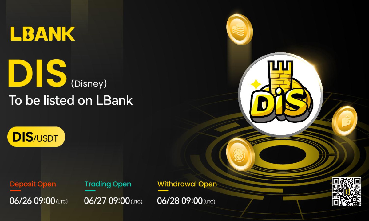 Disney (DIS) Is Now Available for Trading on LBank Exchange