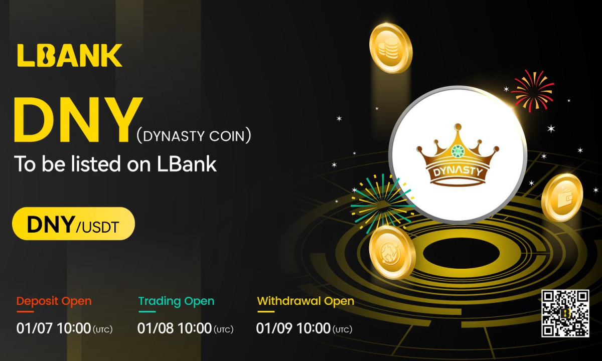 DNY (Dynasty Coin)  Is Now Available for Trading on LBank Exchange