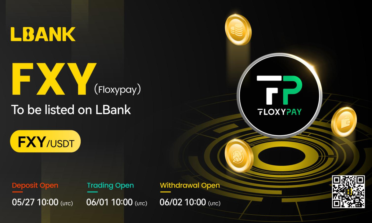 LBank Exchange Will List Floxypay (FXY) on Jun 1, 2023