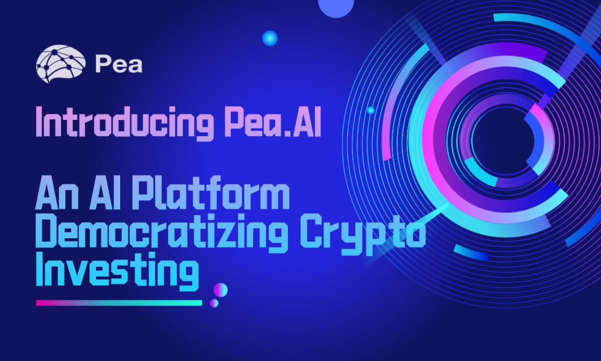Introducing Pea.AI – An AI Platform Democratizing Crypto Investing