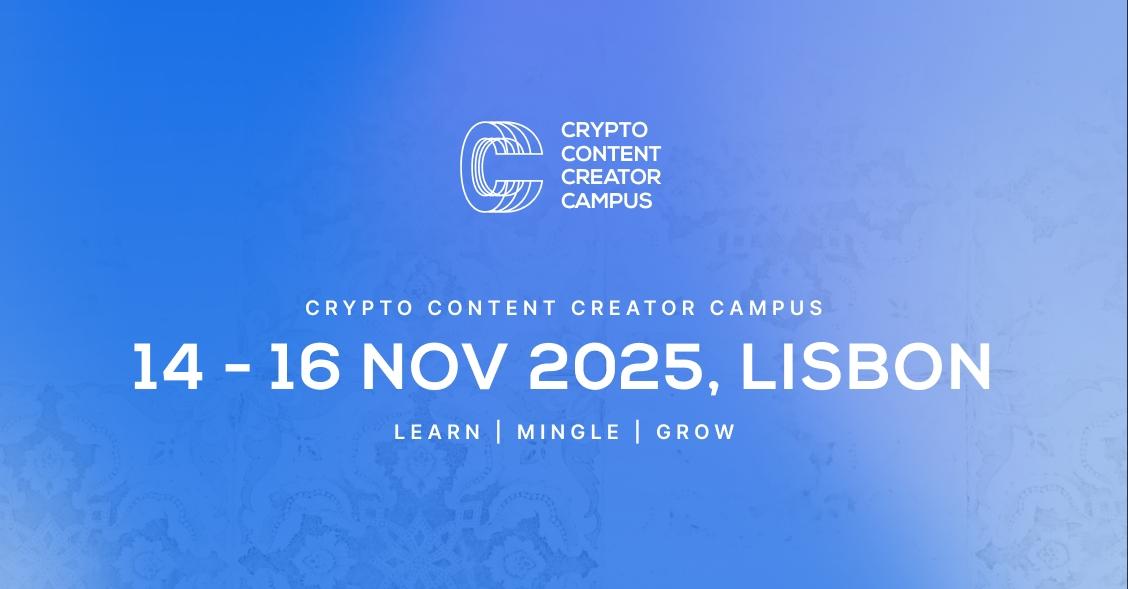 From Dubai to Bali: Crypto Content Creator Campus Heads to Lisbon in November 2025