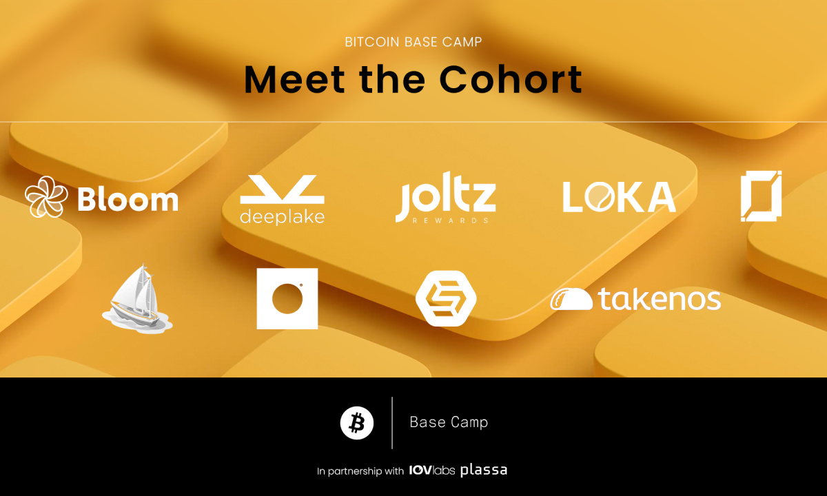 Outlier Ventures Reveals the Nine Teams in the Bitcoin Base Camp Cohort with Plassa Capital and IOV Labs