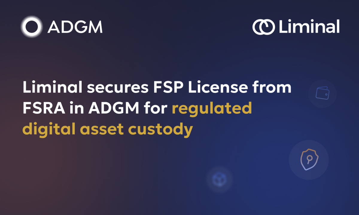 Liminal Custody Secures Key ADGM FSP License, Reinforcing Leadership in Digital Asset Custody logo