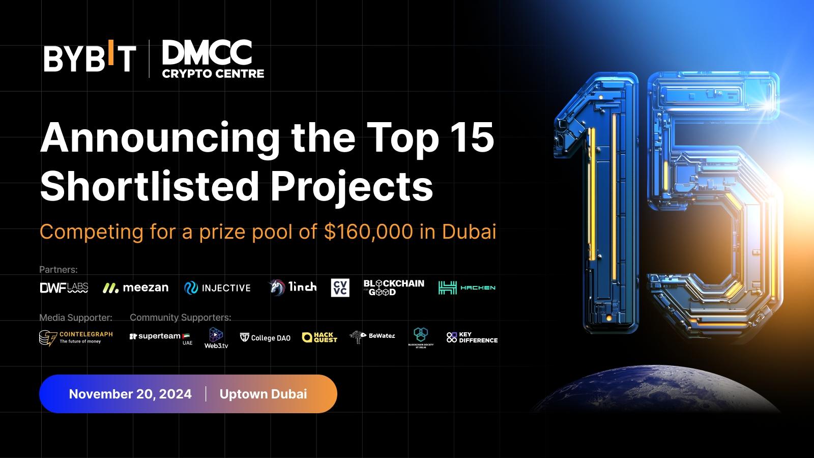 Bybit and DMCC Hackathon Pitch Day: Watch the Future of Web3 Unfold in Dubai