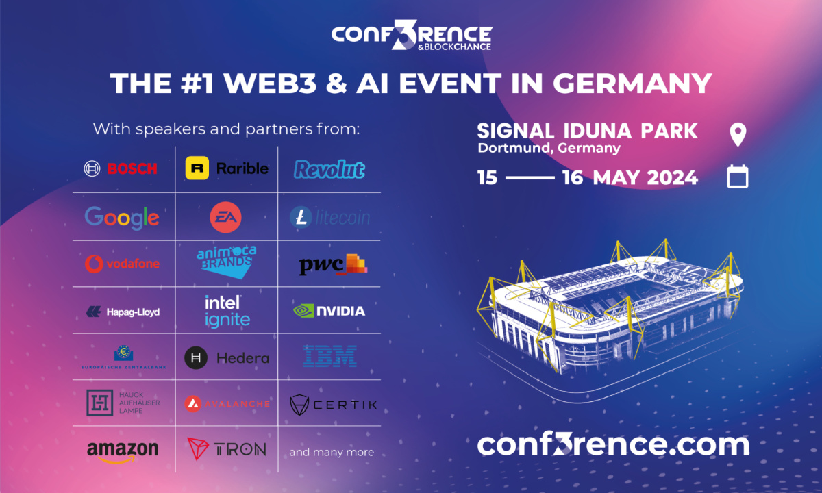 CONF3RENCE 2024 the Web3 flagship event in Germany is just around the corner
