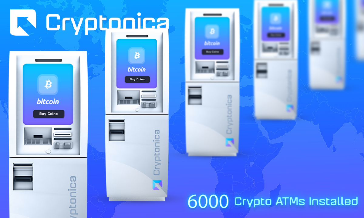 Cryptocurrency for Everyone: Cryptonica Installs Its 6,000th Crypto ATM