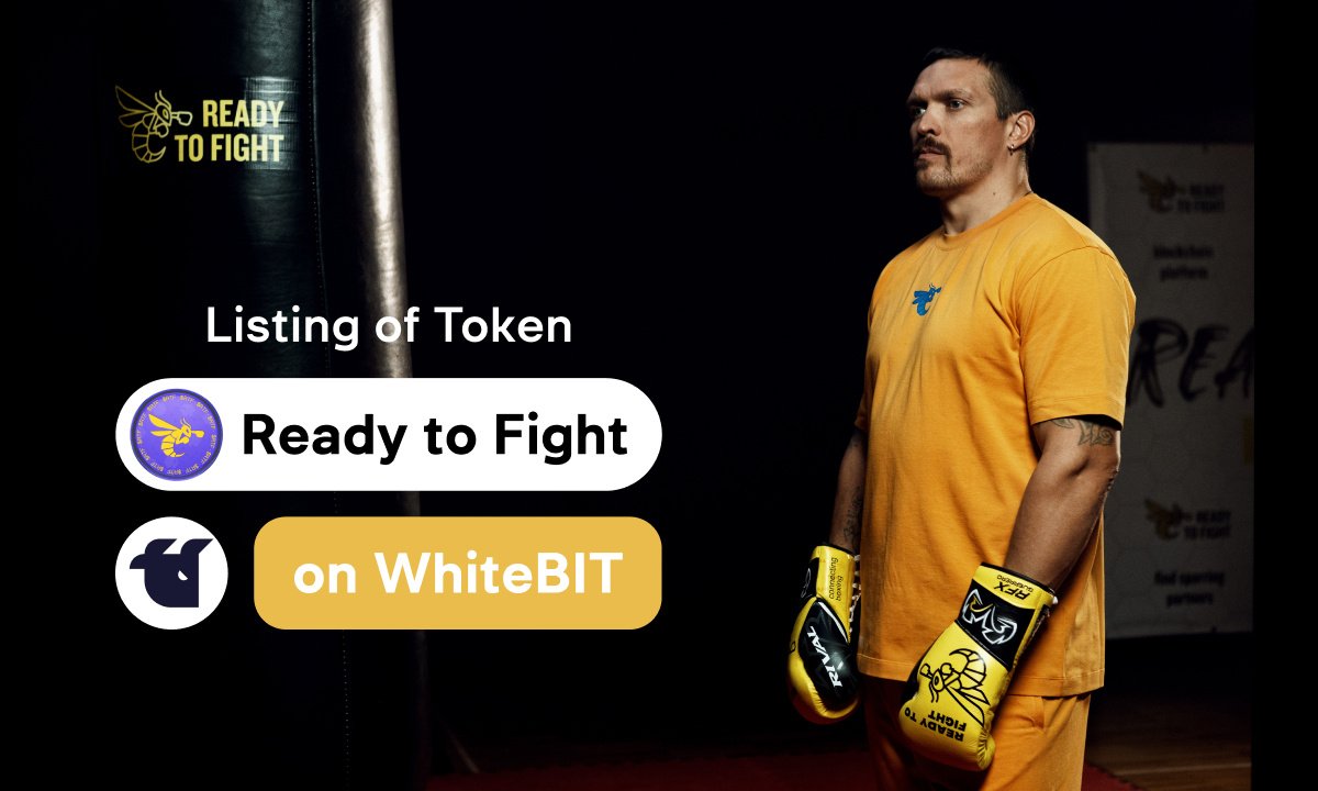 Cryptocurrency Community READY TO FIGHT: $RTF Token from Oleksandr Usyk's Project Listed on WhiteBIT on April 24