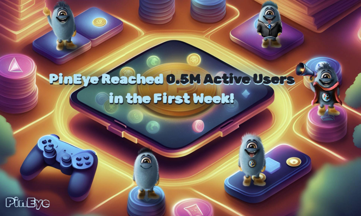 PinEye Hits 0.5 Million Active Users in Under a Week