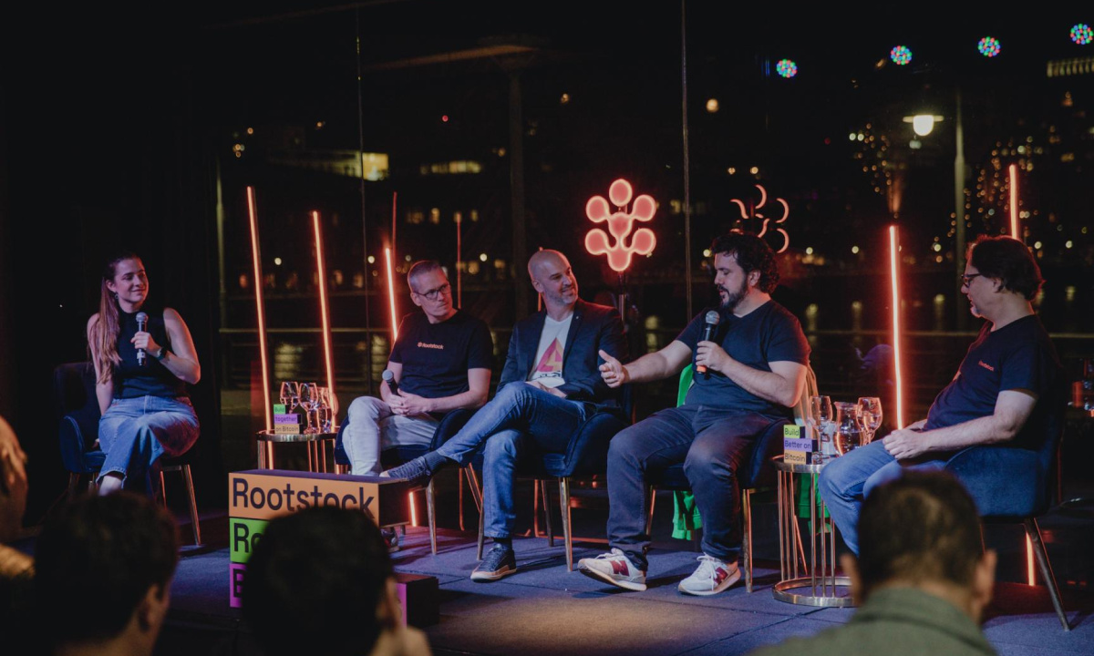 The Rootstock Community come together for the first Rootstock Ecosystem Summit of 2024