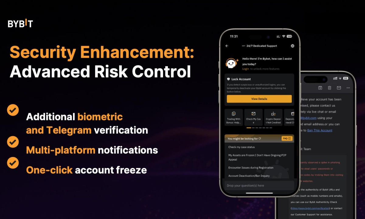 Bybit Leads the Way With Enhanced Security to Safeguard Digital Assets