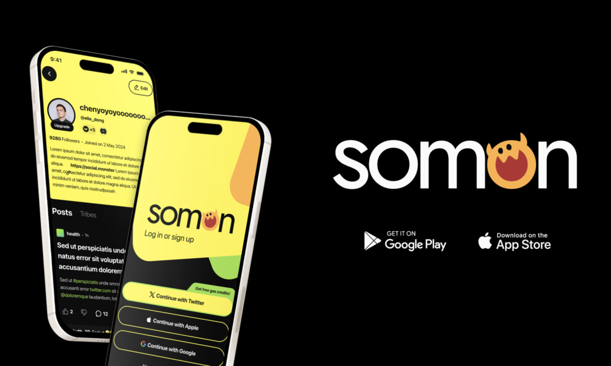 SoMon Becomes Fastest-Growing Web3 Social App with 300,000 Transactions in Two Weeks (22 Jul)
