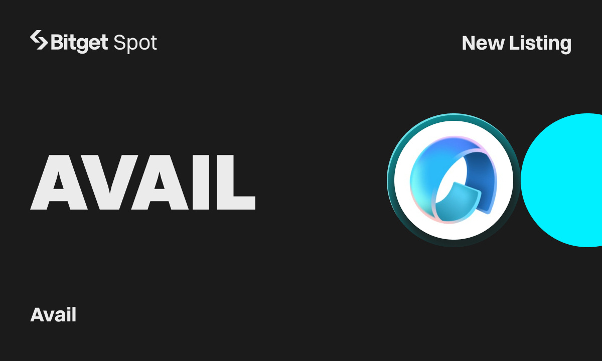Bitget lists Avail (AVAIL) on Spot after Premarket (23 Jul)