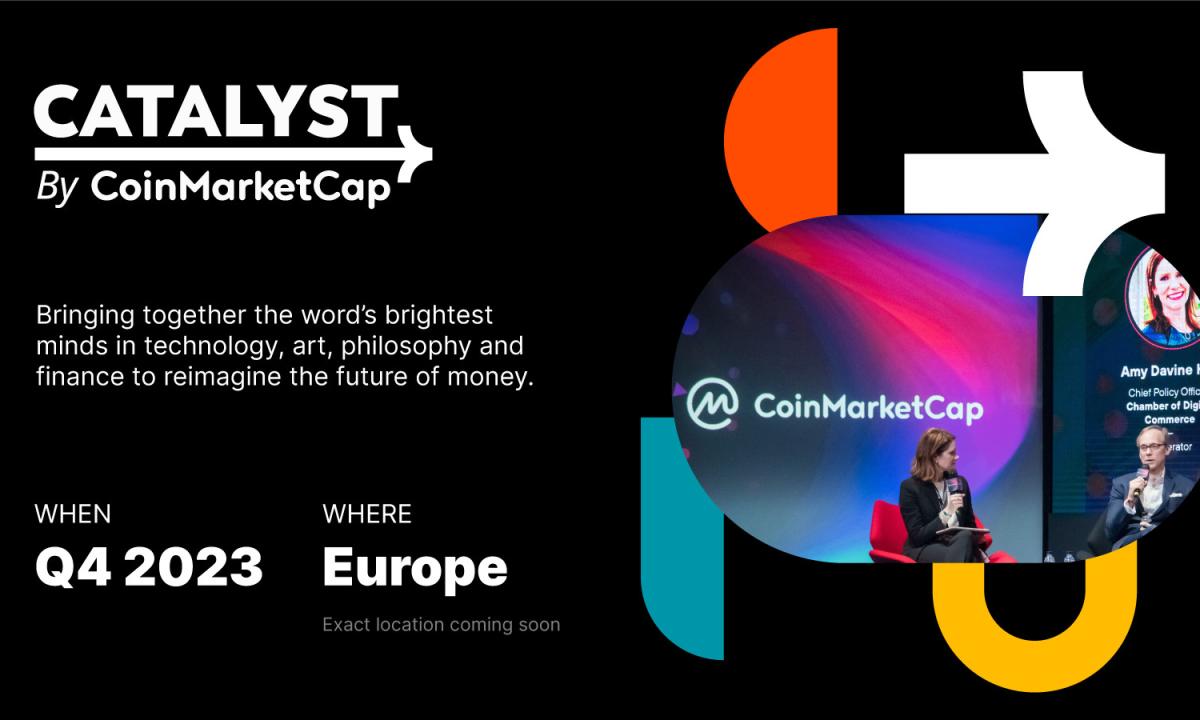 CoinMarketCap announces Catalyst, a European Web3 Conference