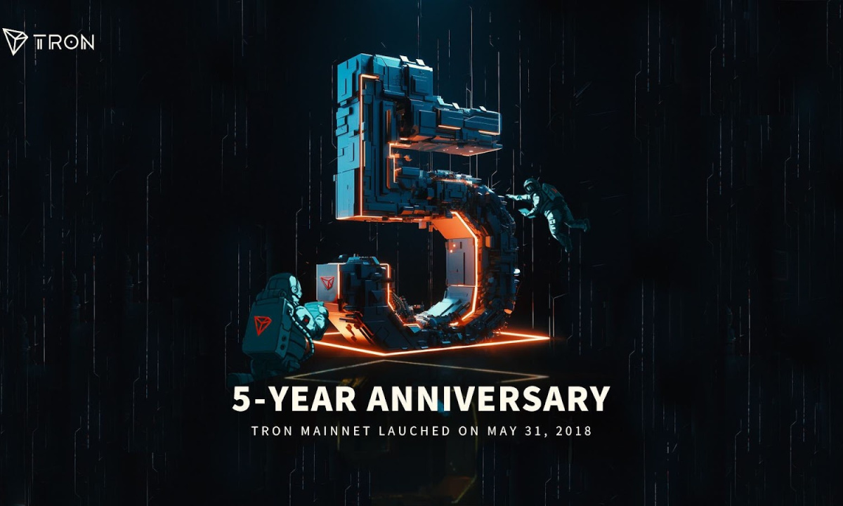 TRON MainNet Celebrates Fifth Anniversary and Stands Now as the Preferred Global Blockchain