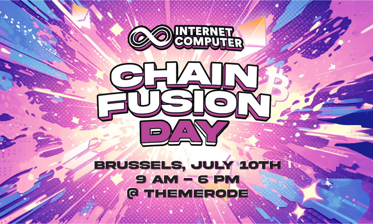 ICP to Host Chain Fusion Day, an EthCC Side Event That Puts the Spotlight on the Future of Unified Web3 Experiences