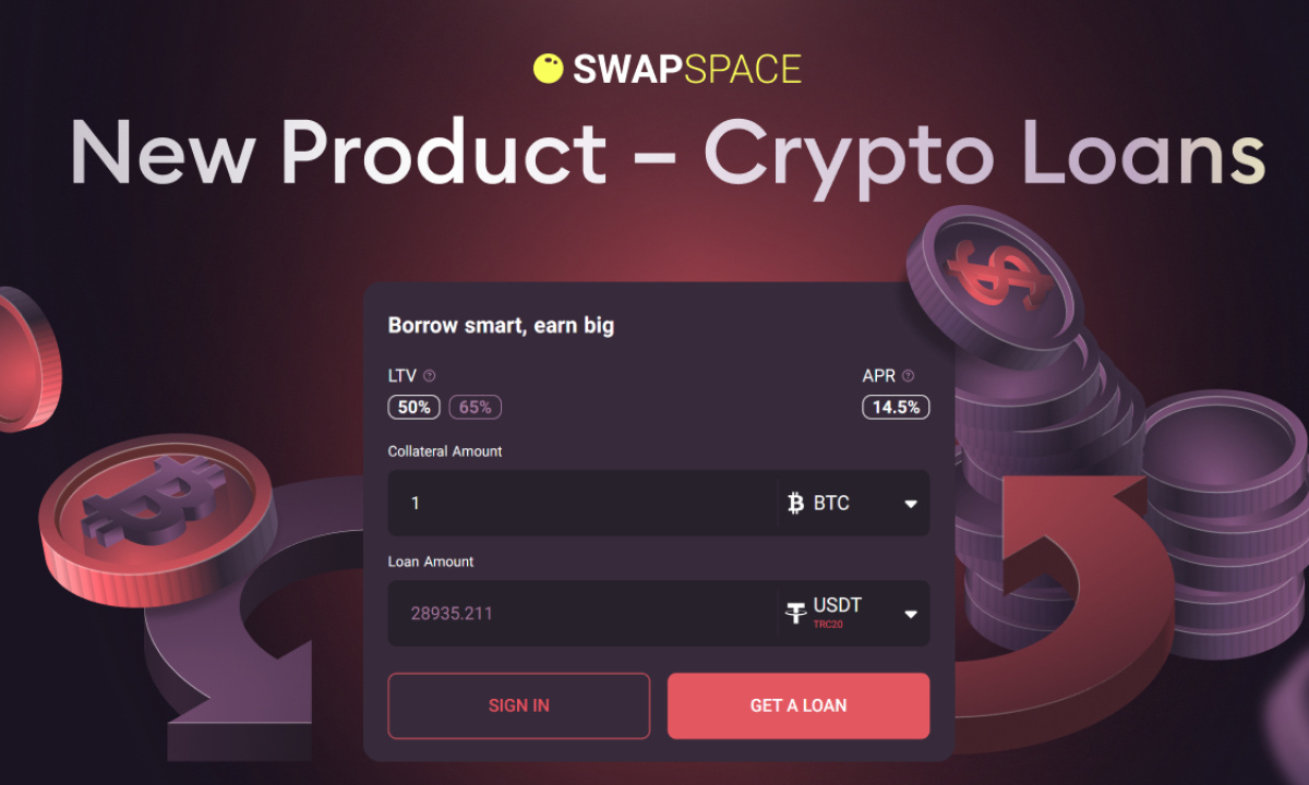 SwapSpace Introduces Crypto Loans  A Solution for Asset-Backed Borrowing