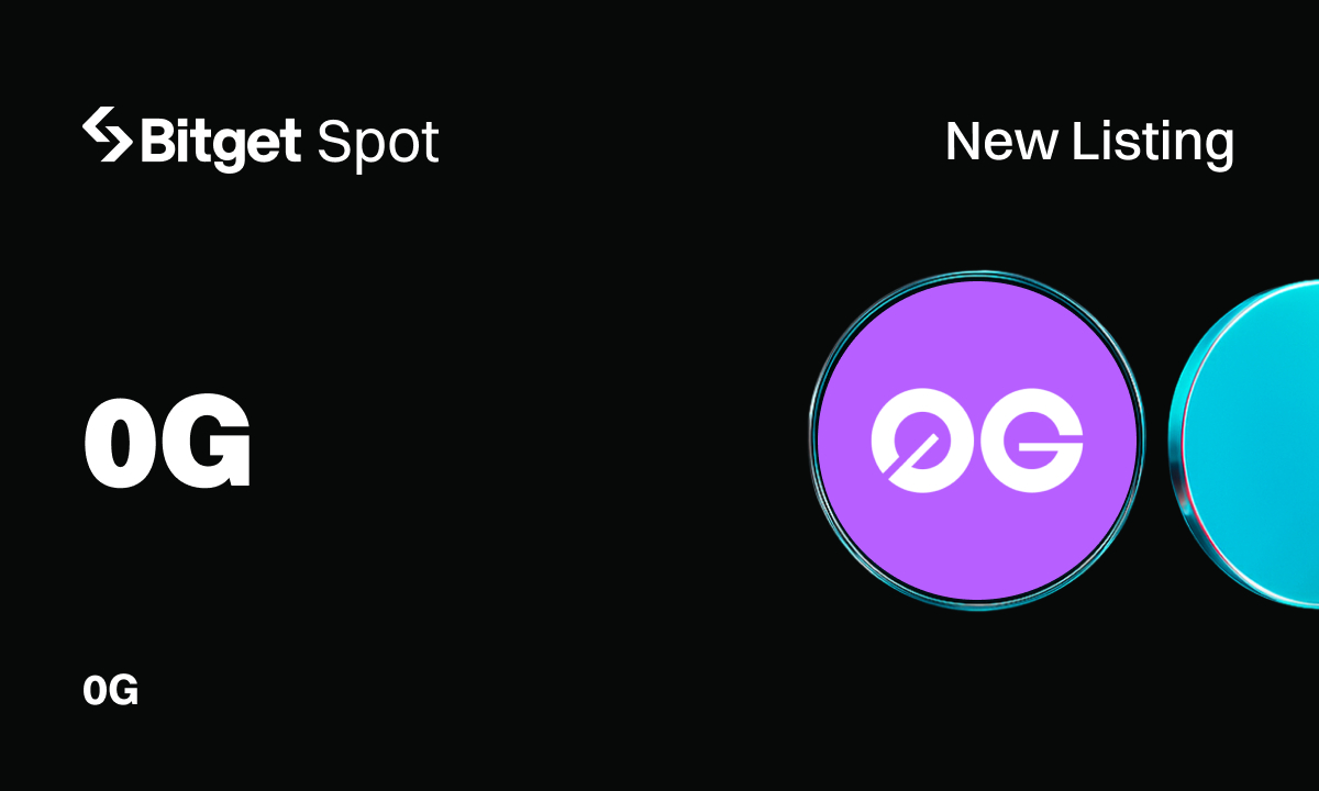 Bitget Launchpool adds 0G (0G, Zero G) with over 1.7M in Token Rewards