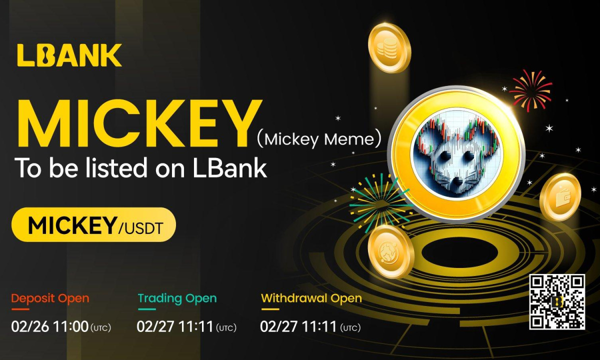 LBank Exchange Will List Mickey Meme (MICKEY) on February 27, 2024