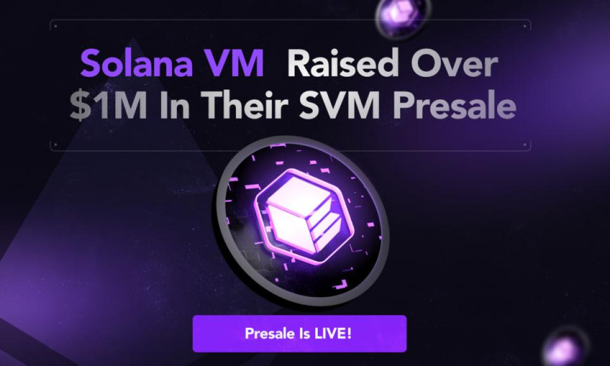 World’s First EVM compatible L2 for Solana set to launch in 2024, Solana VM Raised Over $1,000,000 in $SVM Presale