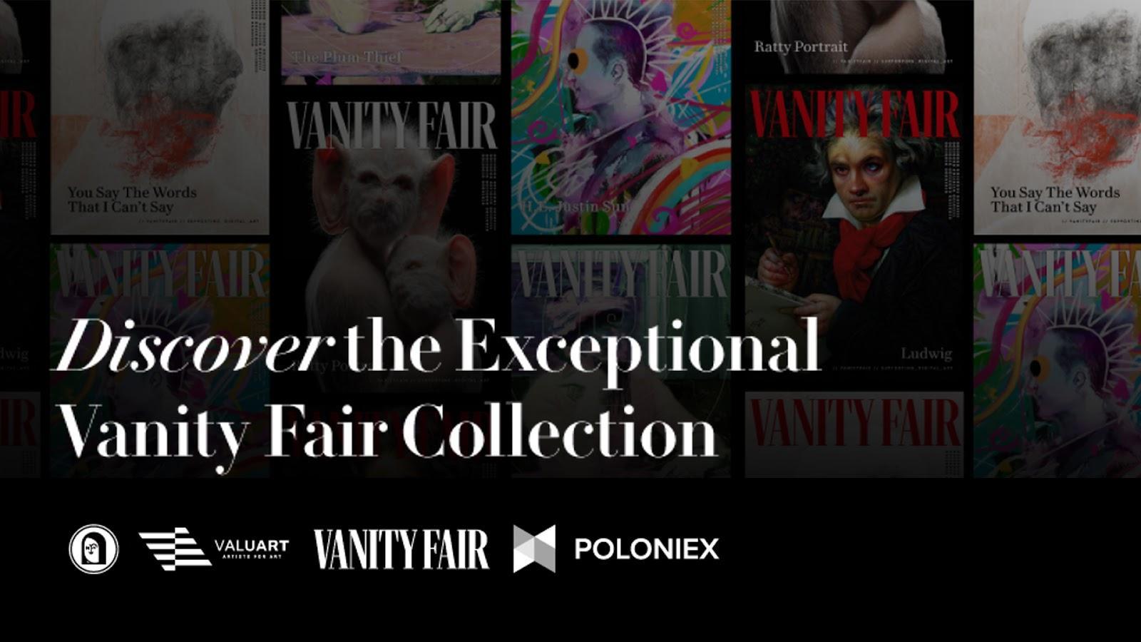 APENFT Auctions Five Vanity Fair NFT Covers